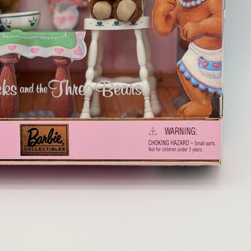 Barbie Collector Edition Goldilocks and the Three Bears Kelly Doll Set 2000